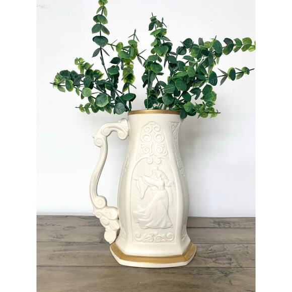 Vintage Lenox Romeo & Juliet Pitcher Vase Laszlo Ispanky Limited Edition Romance - Picture 6 of 13